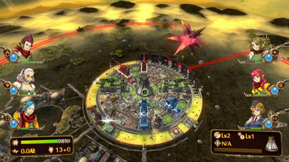 Aegis of Earth: Protonovus Assault gameplay for PlayStation Vita video game, action strategy tower defense, sci-fi mech combat, handheld console title