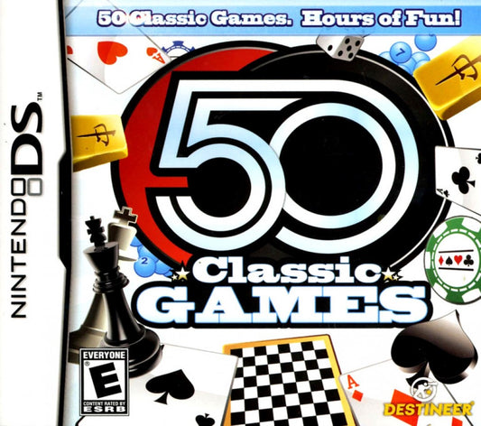 50 Classic Games cover art for Nintendo DS (DS) video game