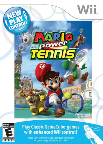 New Play Control: Mario Power Tennis cover art for Nintendo Wii (Wii) video game