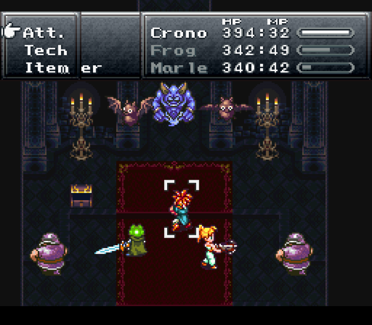 Chrono Trigger Super Nintendo SNES complete in box original copy RPG classic Square Enix Squaresoft time travel adventure turn based combat JRPG authentic box manual cartridge collectible retro gaming Super Nintendo entertainment system game title gameplay