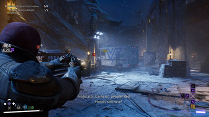 Gotham Knights PlayStation 5 PS5 action RPG video game featuring the Batfamily in open-world Gotham City co-op gameplay screenshot
