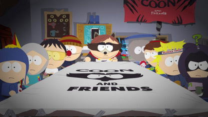 South Park: The Fractured But Whole – PlayStation 4 (PS4) video game gameplay, turn-based role-playing game.