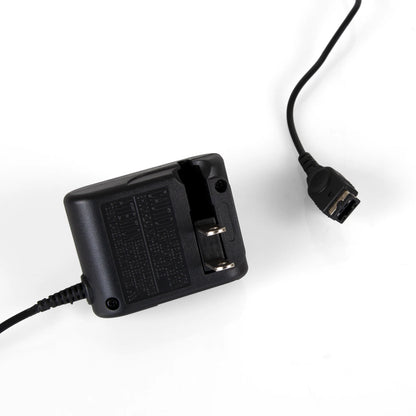 AC adapter charger compatible with Game Boy Advance SP and original Nintendo DS handheld consoles providing reliable power and charging