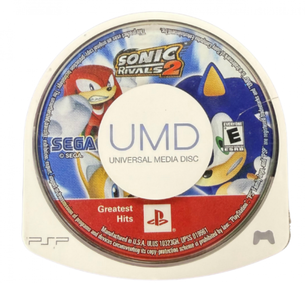 Sonic Rivals 2 [Greatest Hits] PlayStation Portable (PSP) UMD racing platformer game
