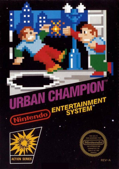 Urban Champion [5 Screw] cover art for Nintendo Entertainment System (NES) video game