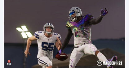 Madden NFL 21 gameplay for Xbox One (XONE) sports football video game.