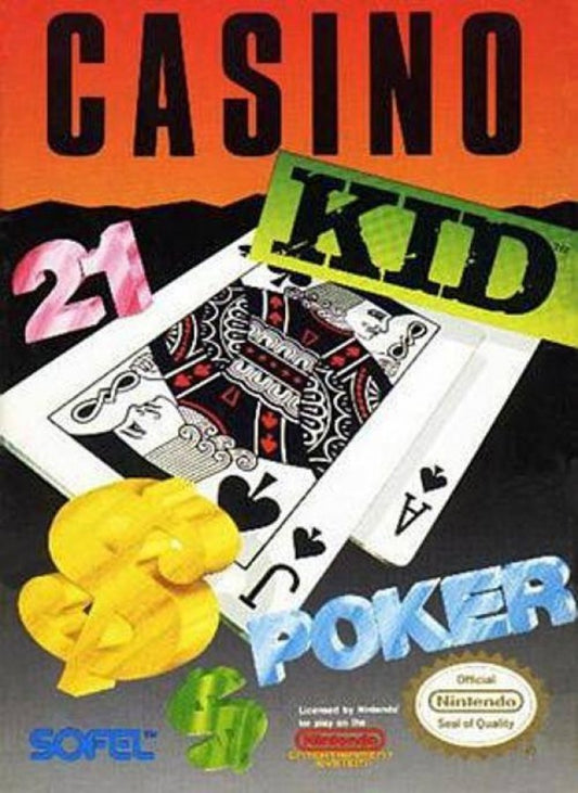 Casino Kid cover art for Nintendo Entertainment System (NES) video game