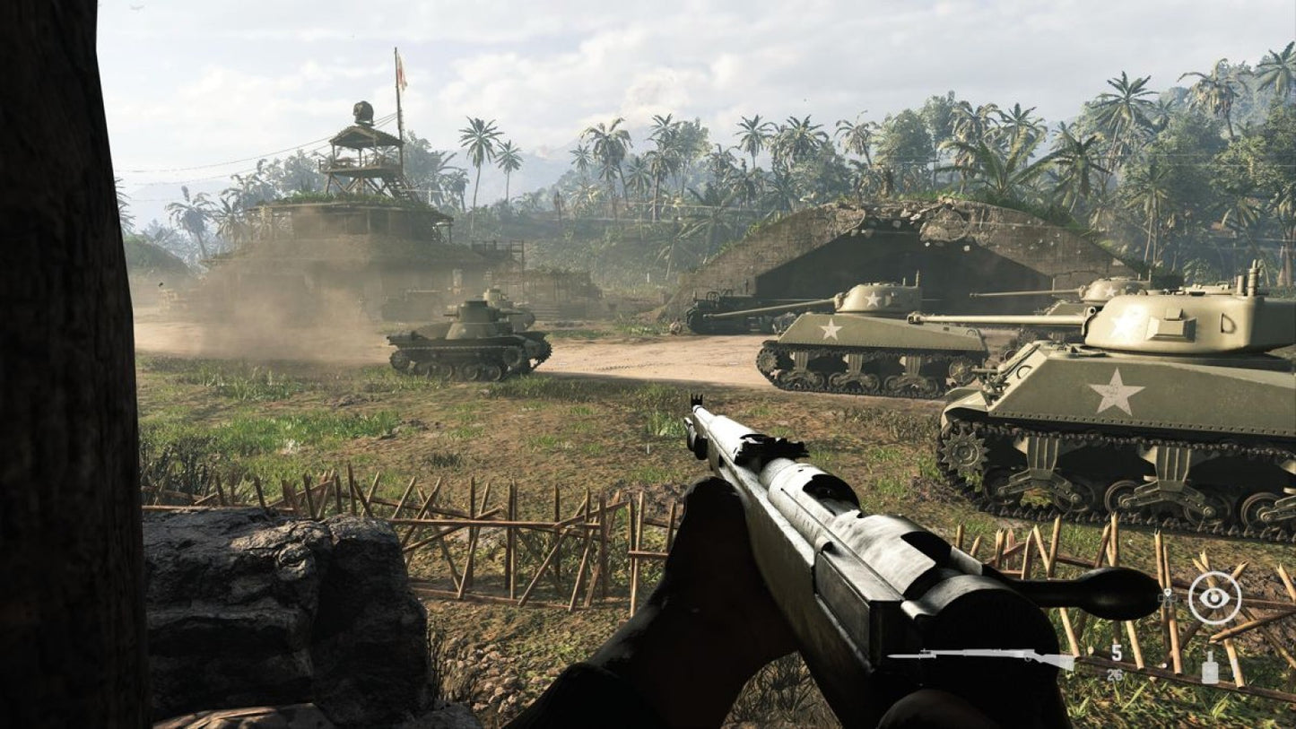 Call of Duty: Vanguard gameplay for PlayStation 5 (PS5) first-person shooter video game