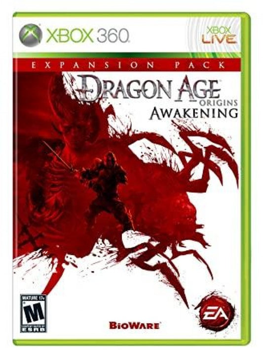 Dragon Age: Origins Awakening Expansion cover art for Xbox 360 (X360) video game