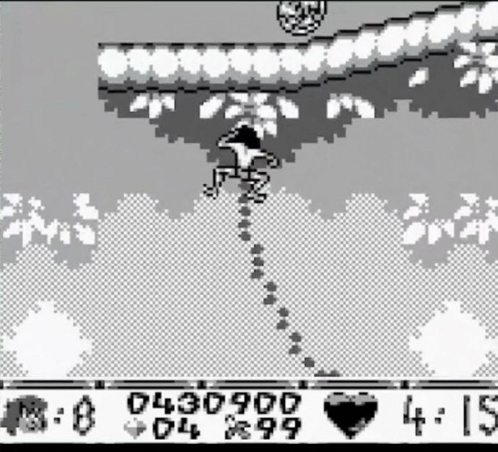 Disney The Jungle Book Game Boy handheld platformer action video game Mowgli Baloo King Louie Kaa Shere Khan jungle levels Capcom Disney license retro 8-bit classic gameplay screenshot
