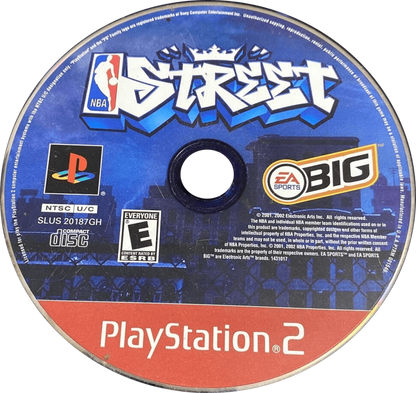NBA Street [Greatest Hits] – PlayStation 2 (PS2) arcade basketball sports video game disc