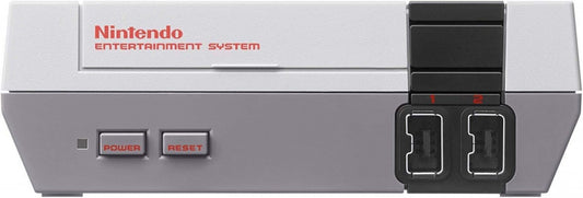 Nintendo Entertainment System Classic Edition NES Classic console featuring retro gaming design, built-in classic NES games, and included third party controller front view