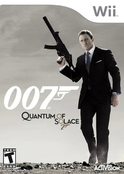 007 Quantum of Solace cover art for Nintendo Wii (Wii) video game