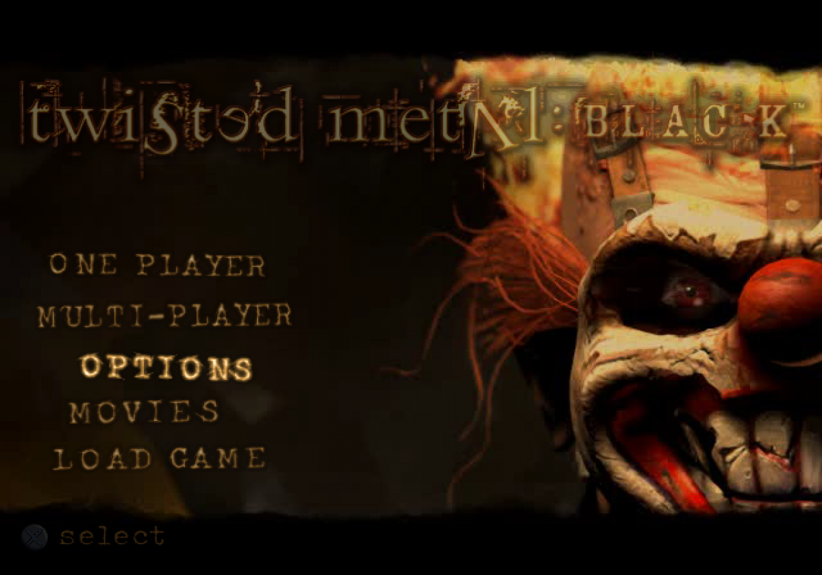 Twisted Metal: Black [Greatest Hits] – PlayStation 2 (PS2) video game title page, vehicular combat.