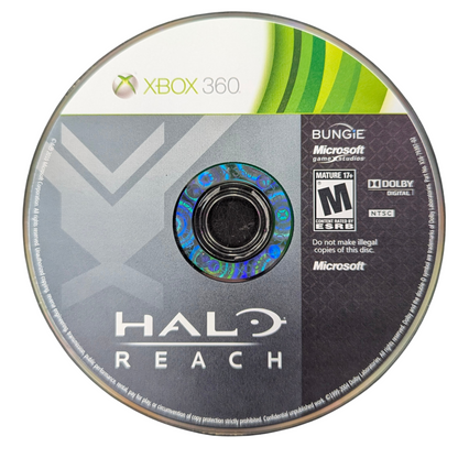 Halo Reach Limited Edition Xbox 360 X360 video game featuring first person shooter gameplay Noble Team Spartan soldiers Covenant alien battles futuristic military combat campaign storyline customizable Spartan armor energy weapons plasma rifles vehicle combat Warthog driving multiplayer matchmaking Firefight survival mode Forge map creation and Limited Edition collectible packaging classic Xbox 360 sci fi shooter action retro video game collection collectible gaming appeal disc