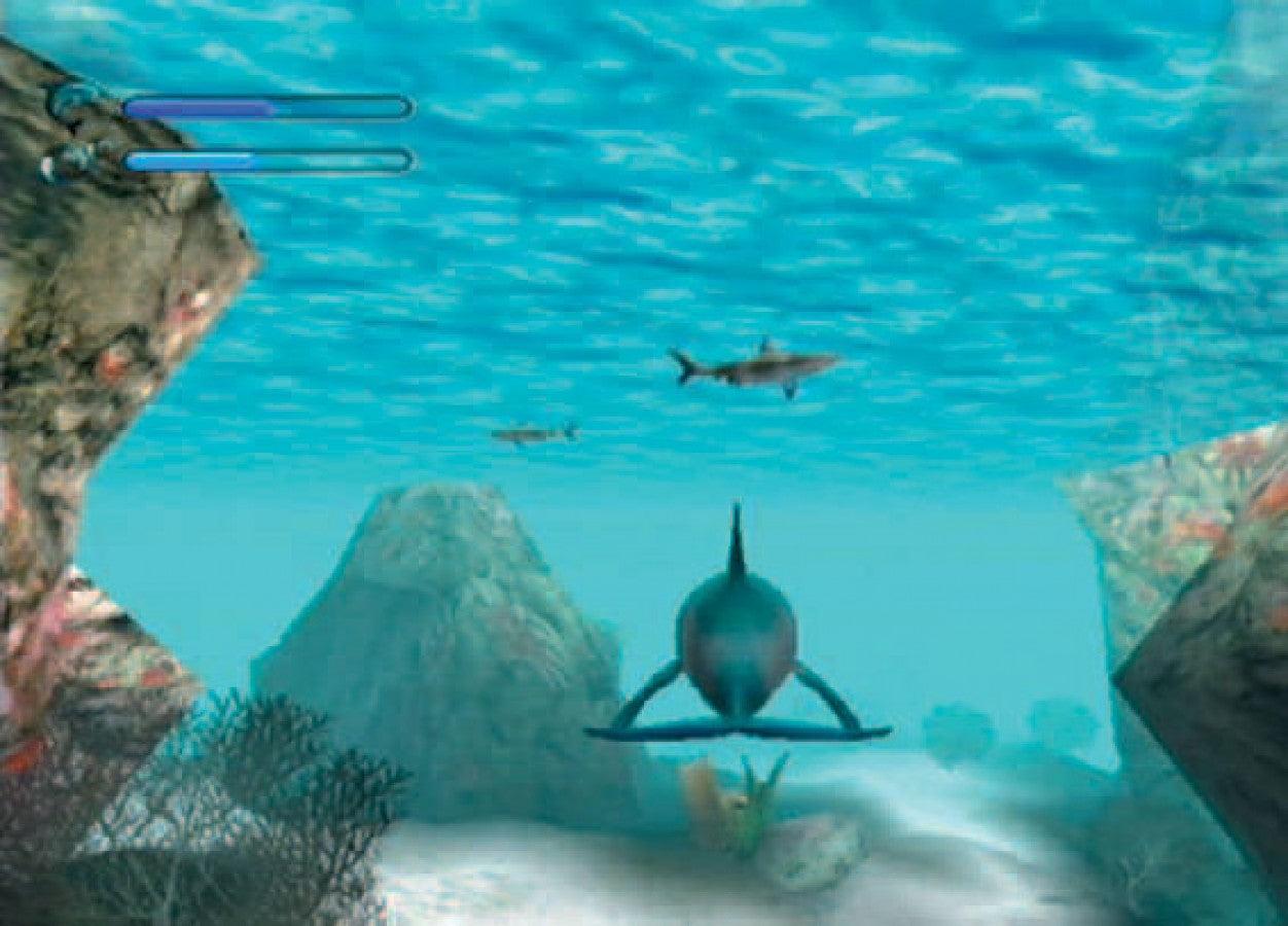 Ecco the Dolphin Defender of the Future Sega Dreamcast retro video game action adventure gameplay