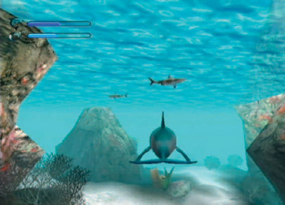 Ecco the Dolphin Defender of the Future Sega Dreamcast retro video game action adventure gameplay