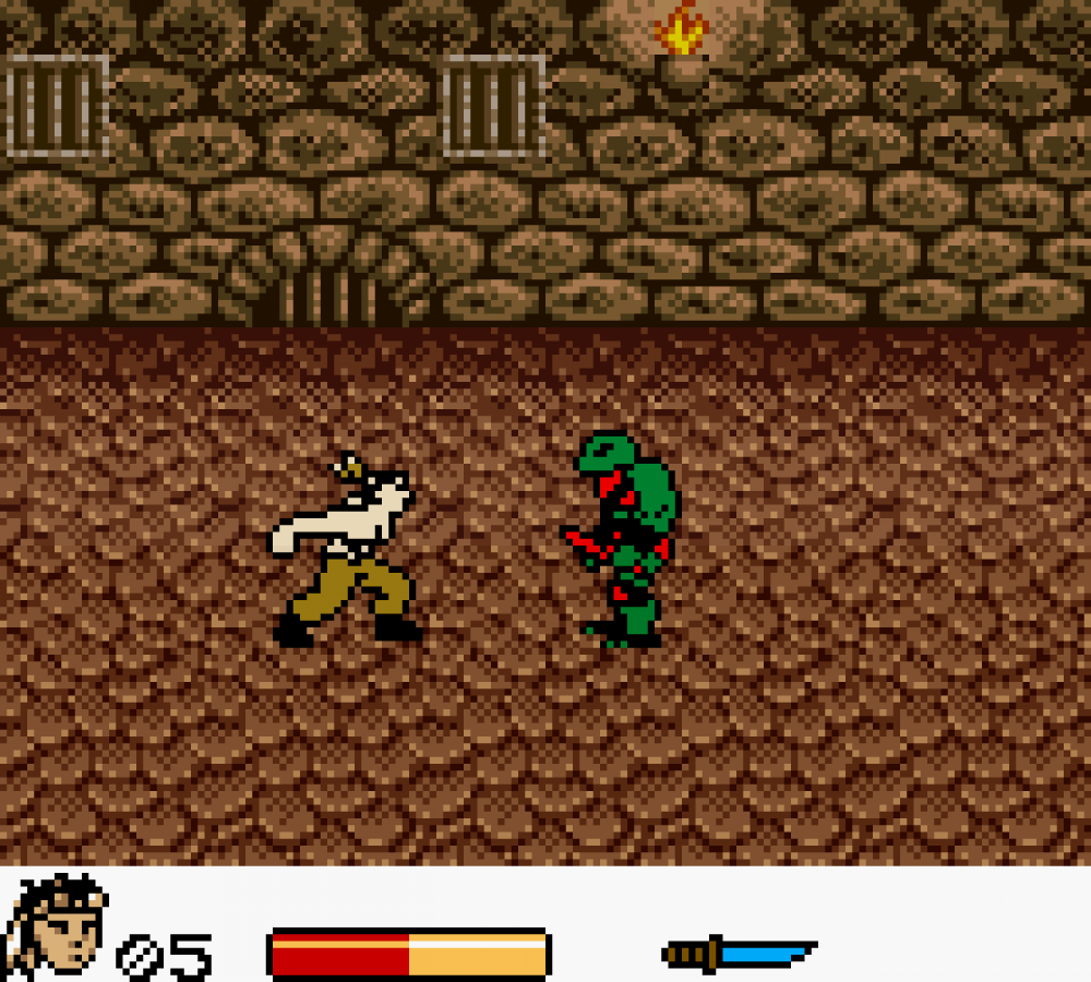Turok 3: Shadow of Oblivion Nintendo Game Boy Color GBC for action platformer retro video game fans featuring dinosaur battles sci fi adventure side scrolling gameplay powerful weapons challenging enemies intense combat classic handheld gaming collectible gaming appeal gameplay