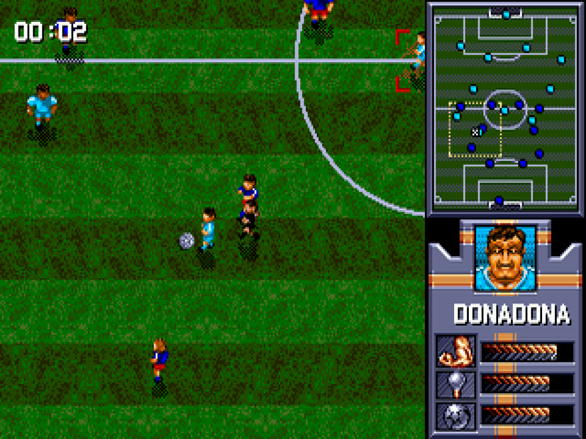 Pro Moves Soccer gameplay for Sega Genesis GEN video game