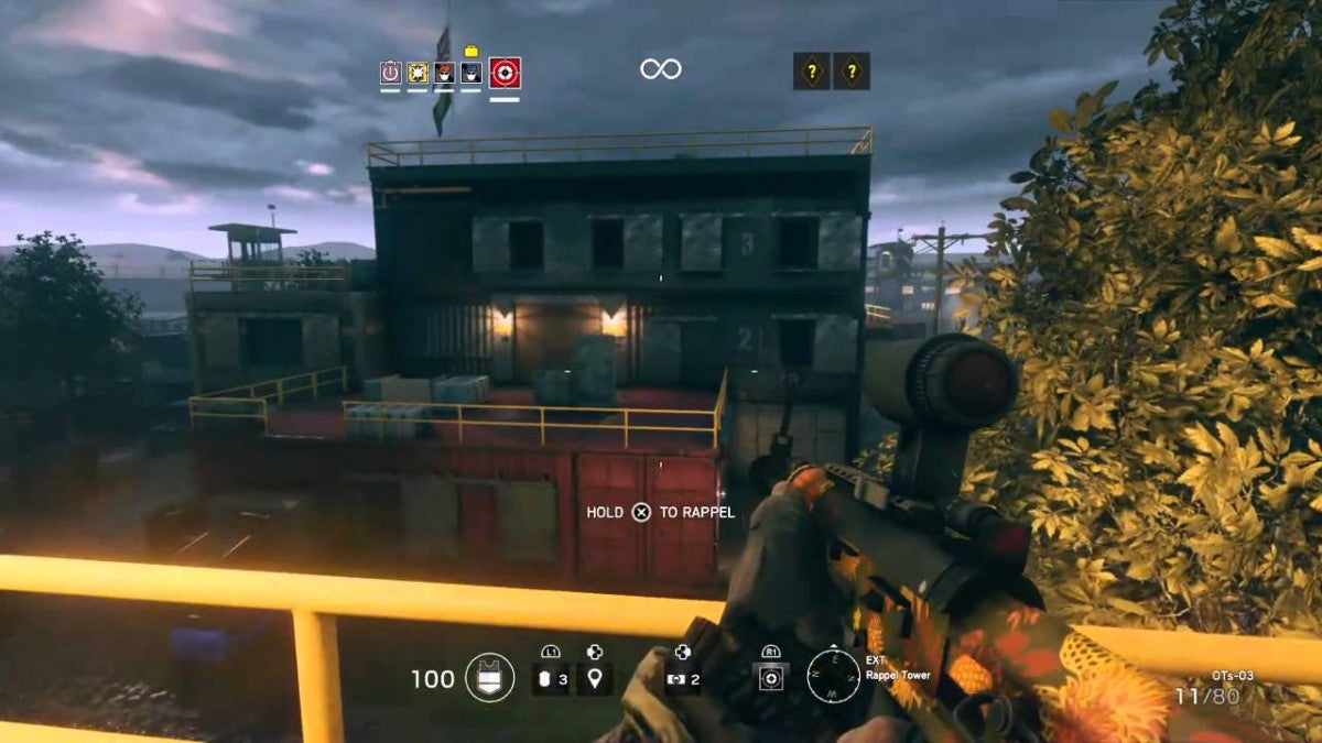 Tom Clancy's Rainbow Six: Siege Year 2 Gold Edition for PlayStation 4 (PS4) at Gamers INC, featuring the complete tactical shooter experience with the base game and the Year 2 Pass, granting you early access to 8 new Operators across 4 seasonal updates, exclusive headgear, and VIP perks for the ultimate competitive edge gameplay screenshot