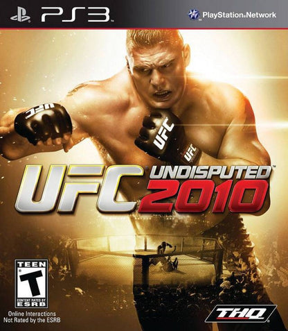 UFC Undisputed 2010 cover art for PlayStation 3 (PS3) video game