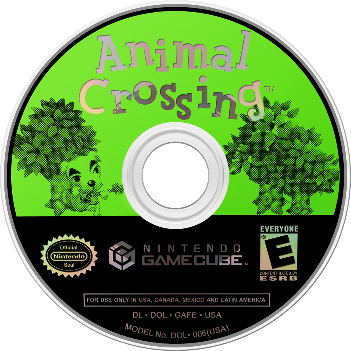 Animal Crossing GameCube life simulation video game Nintendo village living animal neighbors fishing bug catching fossil hunting Tom Nook shop real-time clock social interaction disc