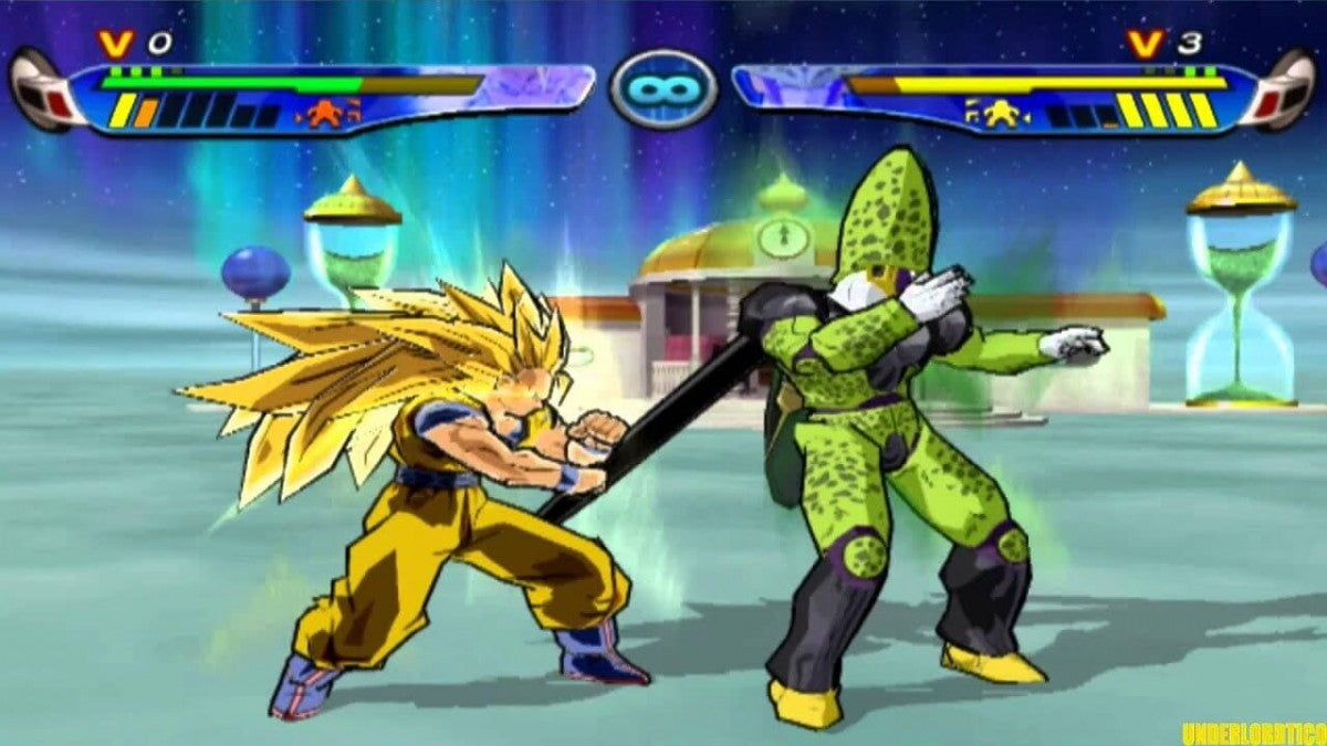 Dragon Ball Z Budokai 3 for PlayStation 2 fighting video game featuring fast paced arena battles iconic DBZ character roster transformation mechanics dramatic story modes and classic anime inspired combat experience gameplay