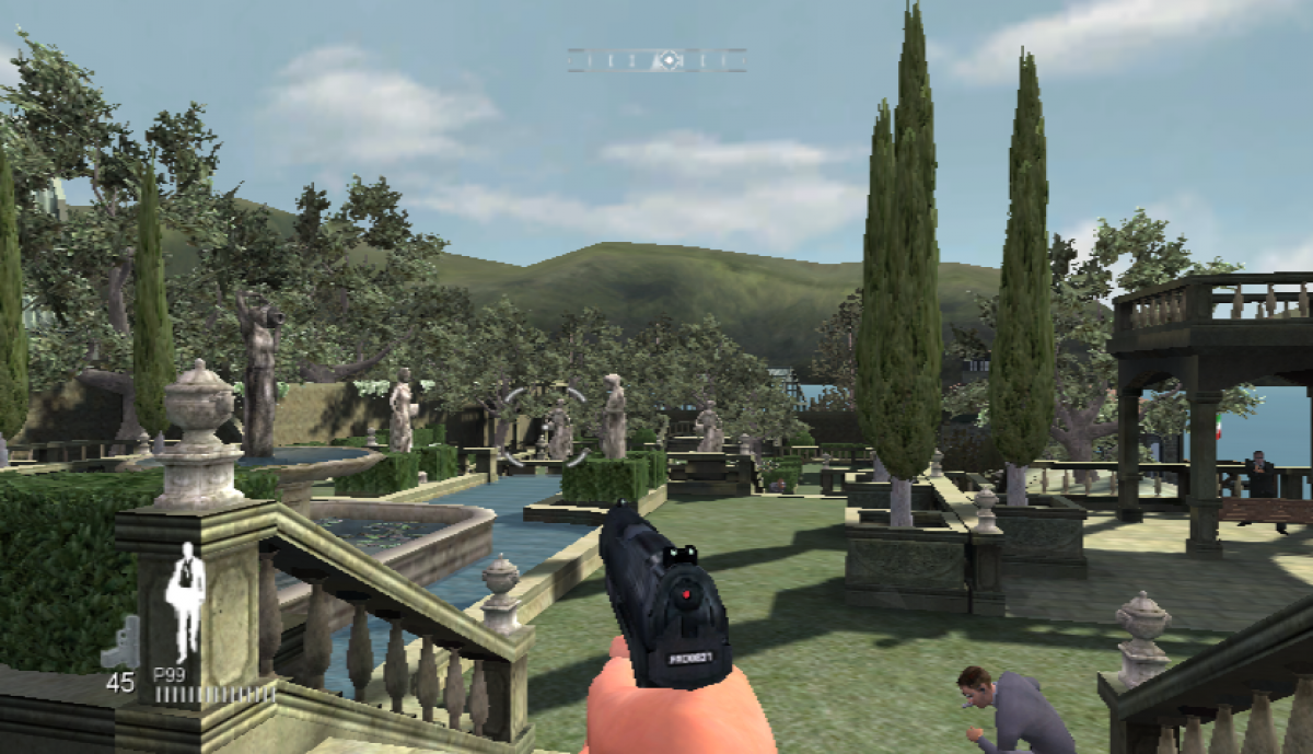 007 Quantum of Solace game play art for Nintendo Wii (Wii) video game