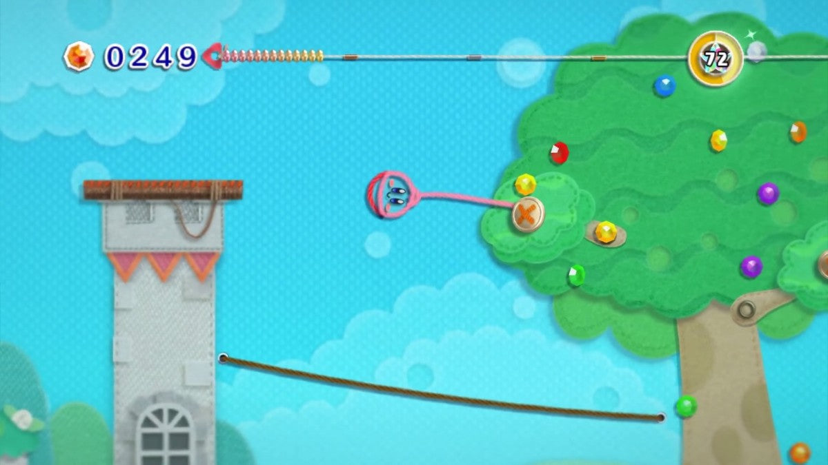 Kirby’s Epic Yarn – Nintendo Wii (Wii) platformer adventure video game gameplay