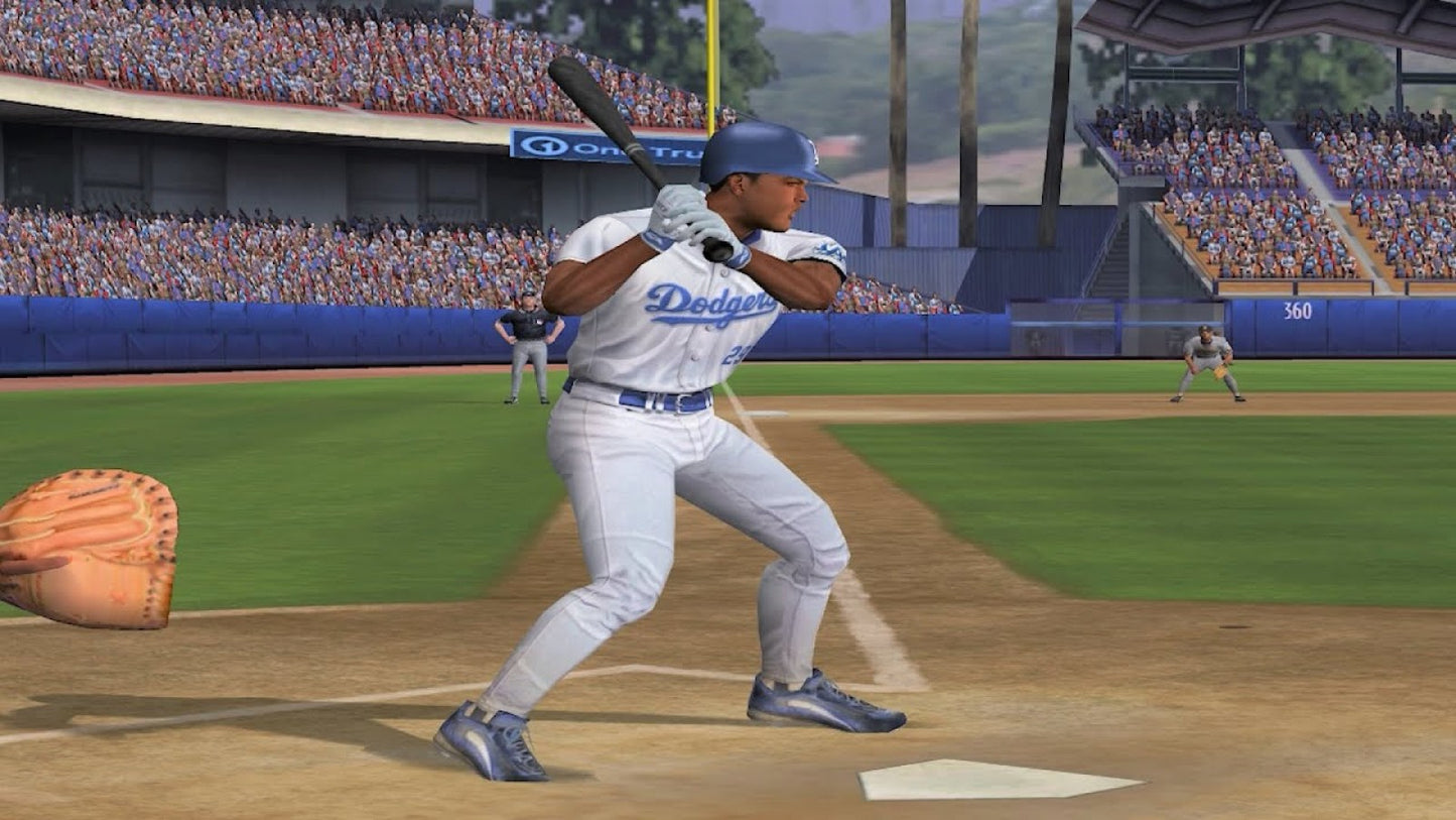 MVP Baseball 2003 Xbox for retro video game enthusiasts featuring realistic baseball simulation gameplay authentic MLB teams and players franchise mode deep pitching and batting mechanics dynamic stadium presentation and collectible gaming appeal gameplay  
