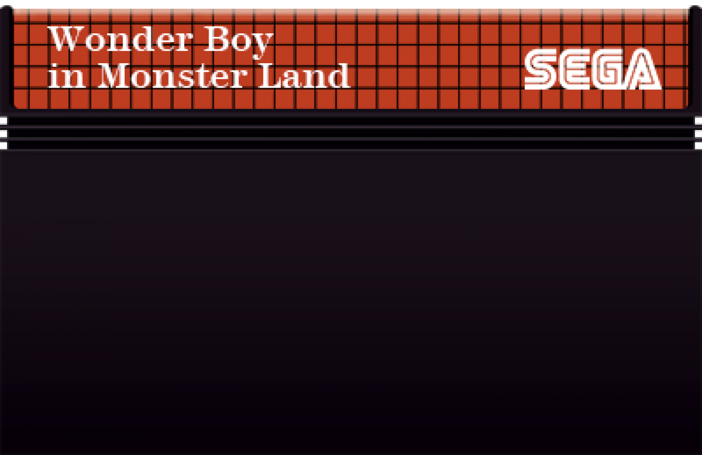 Wonder Boy in Monster Land Sega Master System SMS for action platforming role playing video game fans featuring side scrolling adventure monster battles fantasy environments weapon upgrades armor equipment shops challenging bosses exploration and classic Sega Master System gameplay collectible retro gaming appeal game cartridge