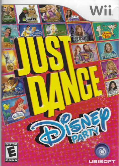 Just Dance: Disney Party – Nintendo Wii (Wii) children’s dance rhythm music video game cover art