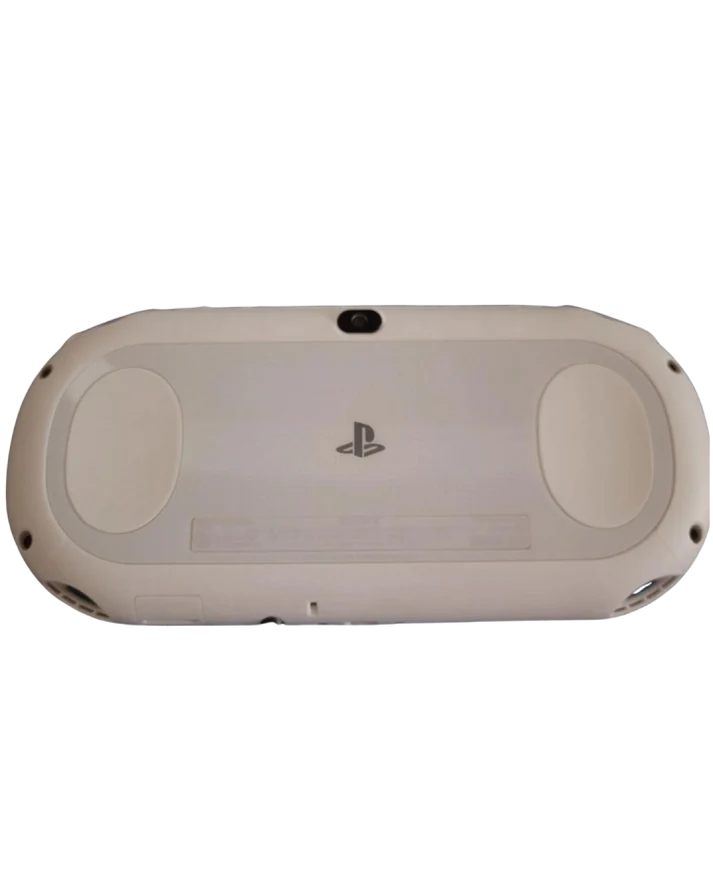 White Sony PlayStation PS Vita 1000 handheld gaming console with OLED screen Portable gaming system for retro gaming PSP fans PlayStation collection video game collectors and vintage gaming enthusiasts