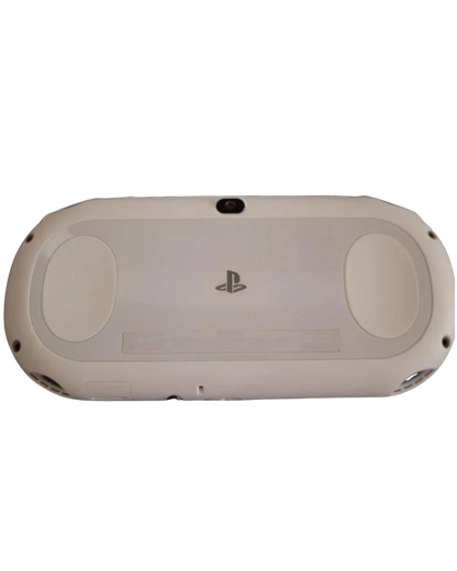 White Sony PlayStation PS Vita 1000 handheld gaming console with OLED screen Portable gaming system for retro gaming PSP fans PlayStation collection video game collectors and vintage gaming enthusiasts