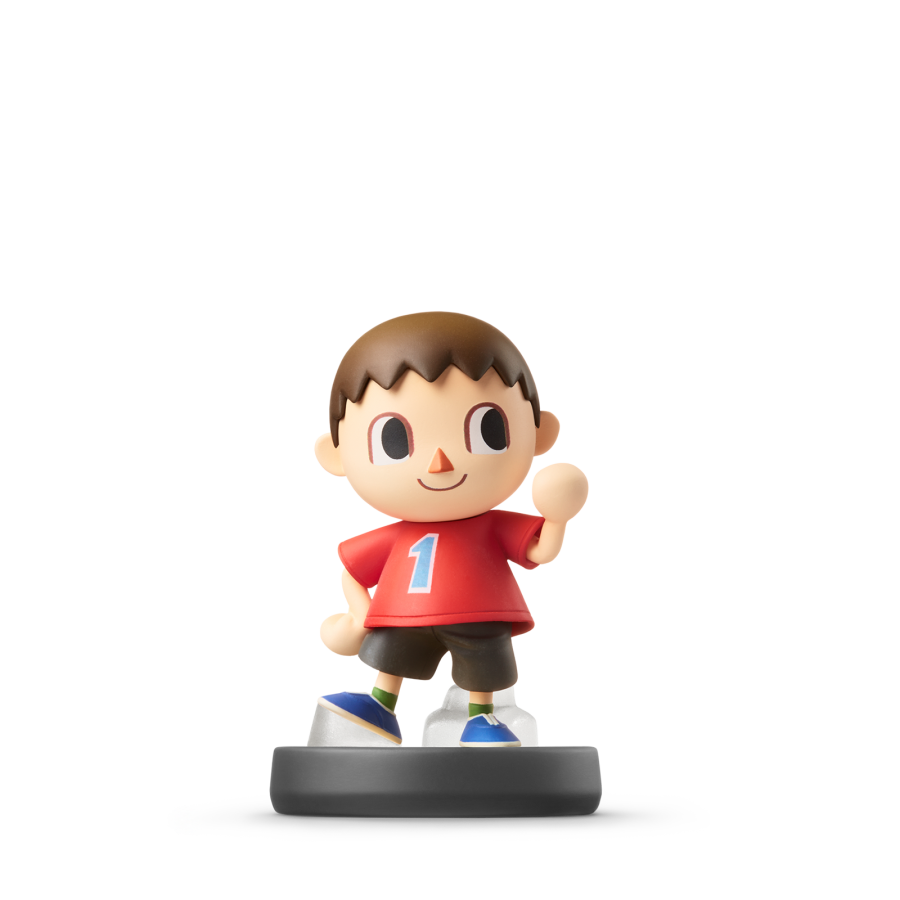 Villager Super Smash Bros Amiibo loose Nintendo figure