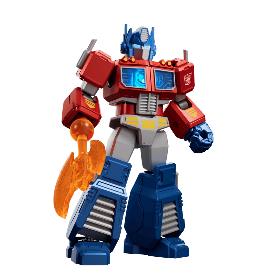 Optimus Prime Blokees Transformer 4 inch Shining Version 02 1985 Figure Blind Box Collectible Autobot