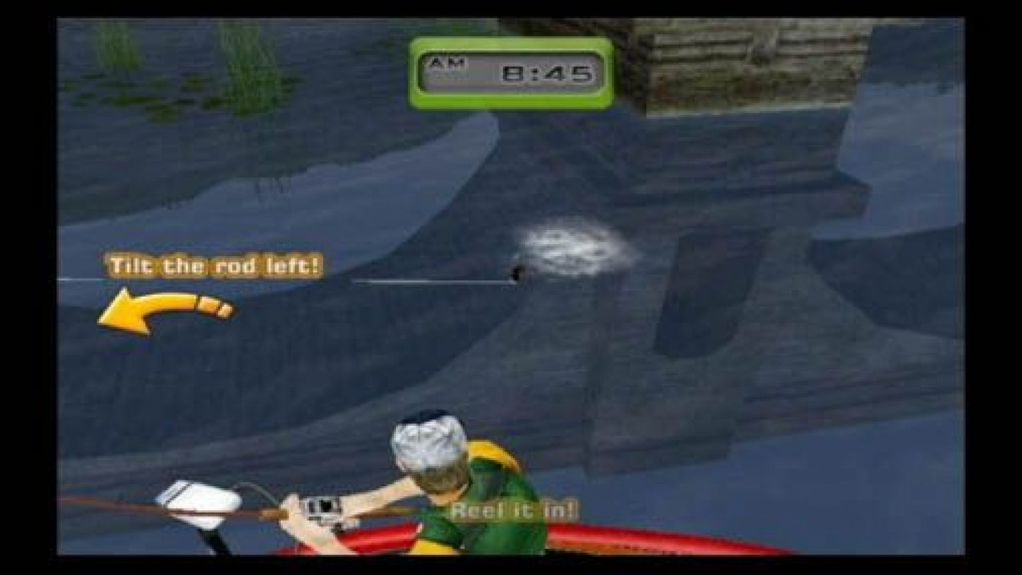 Hooked! Real Motion Fishing – Nintendo Wii (Wii) fishing simulation sports gameplay for video game