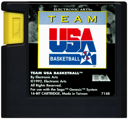 Team USA Basketball cartridge for Sega Genesis (GEN) video game