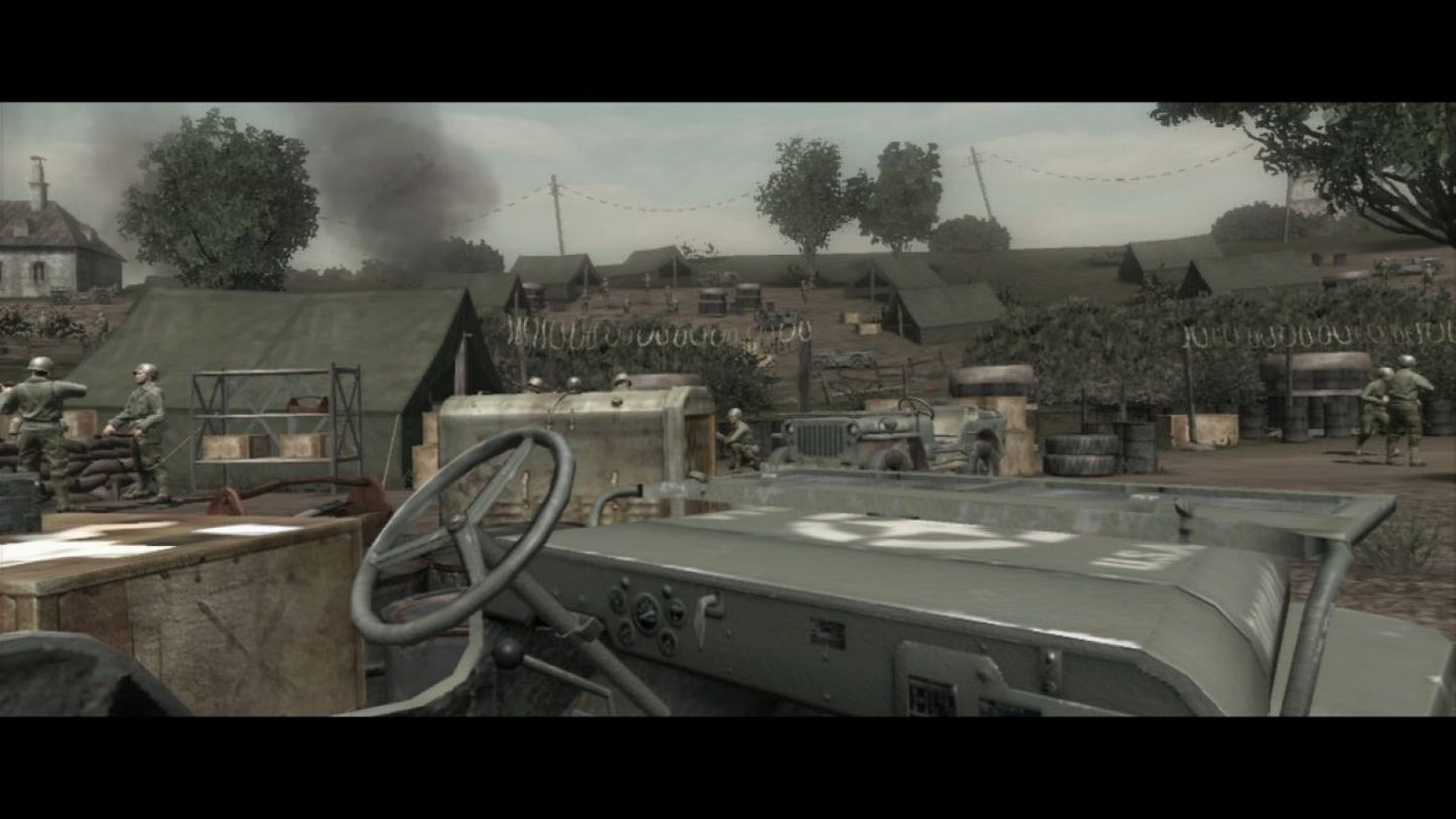 Call of Duty 3 – Nintendo Wii (Wii) gampelay art for video game for Wii 