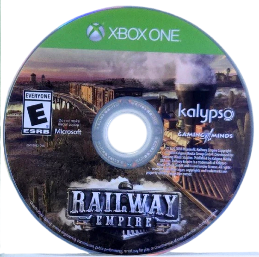 Railway Empire – Xbox One (XONE) disc for strategy and simulation video game