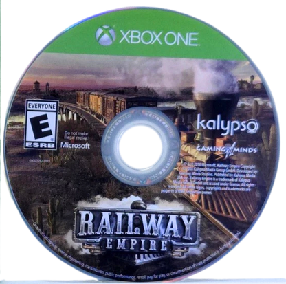 Railway Empire – Xbox One (XONE) disc for strategy and simulation video game