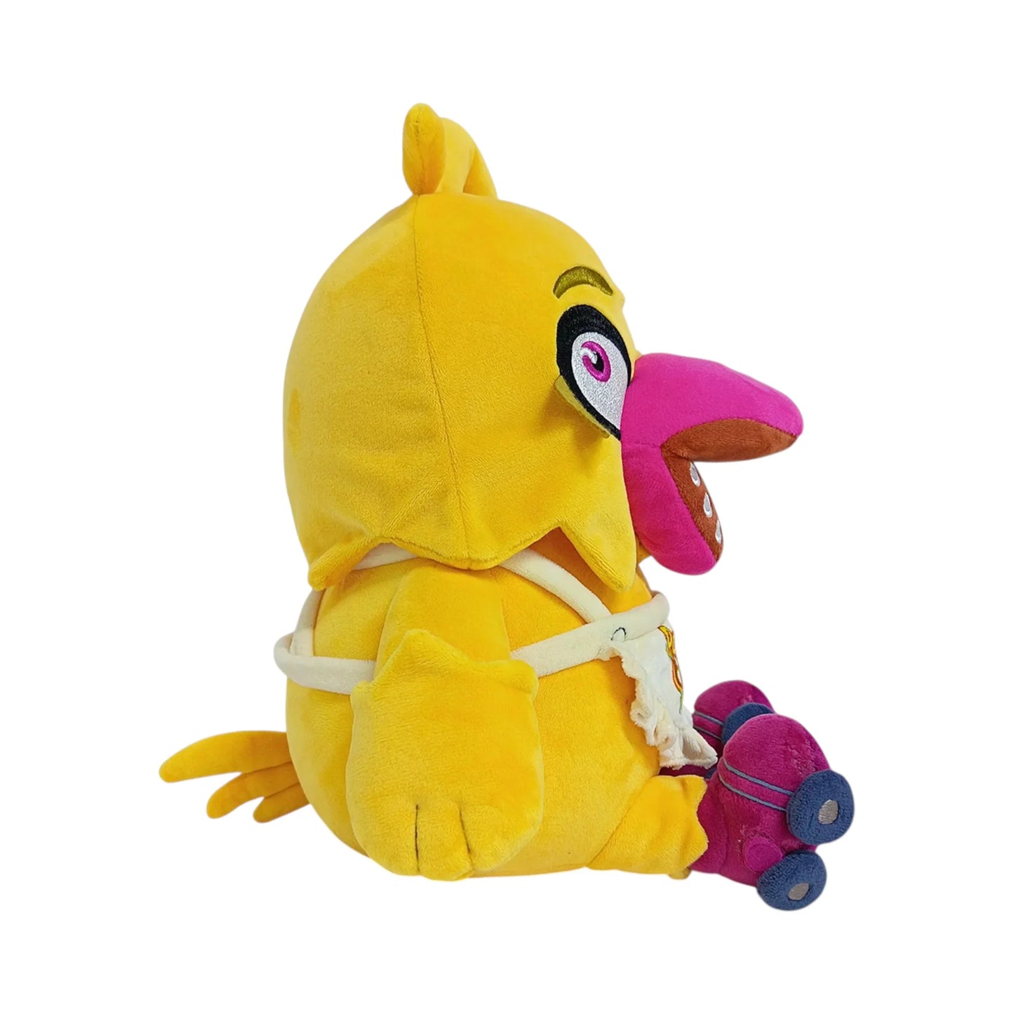 Chica's Party World 9 Inch Plush collectible Five Nights at Freddy's FNAF character plush featuring Chica's Party World themed design soft plush construction detailed character styling 9 inch size huggable collectible display item video game merchandise and gaming collectible appeal right side