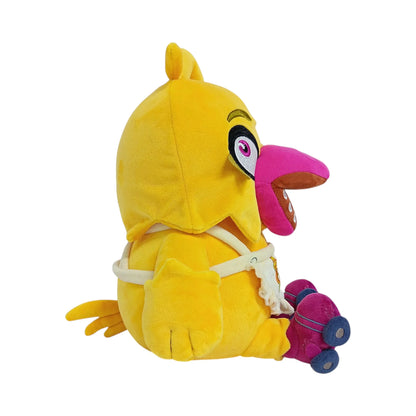 Chica's Party World 9 Inch Plush collectible Five Nights at Freddy's FNAF character plush featuring Chica's Party World themed design soft plush construction detailed character styling 9 inch size huggable collectible display item video game merchandise and gaming collectible appeal right side