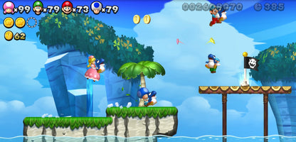 New Super Mario Bros. U gameplay for Nintendo Wii U (WiiU) video game