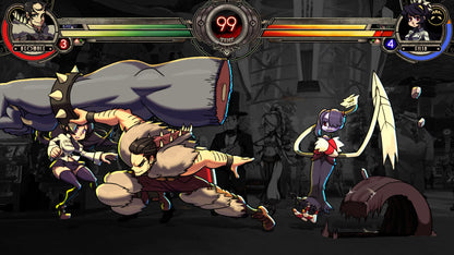 Skullgirls 2nd Encore PlayStation 4 PS4 for 2D fighting video game fans featuring hand drawn characters fast paced combat combo attacks special moves unique fighters competitive matches story modes training modes and colorful gothic inspired animation collectible gaming appeal gameplay