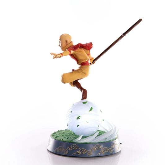 Aang 11" Statue Collector's Edition – Figure. Side view of figure