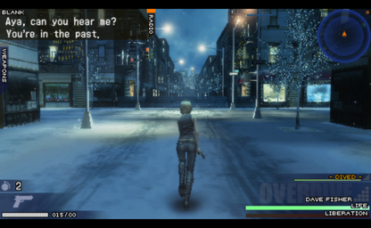 The 3rd Birthday PSP Sony PlayStation Portable action RPG third person shooter Parasite Eve series Aya Brea sci fi horror tactical combat overdrive system Square Enix story driven gameplay handheld gaming PSP software video game title gameplay