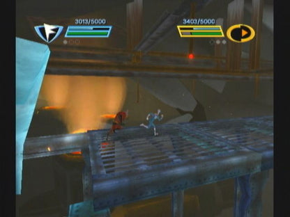 
The Incredibles Rise of the Underminer PlayStation 2 PS2 video game, action adventure, Pixar movie tie-in, cooperative gameplay, family-friendly console title gameplay