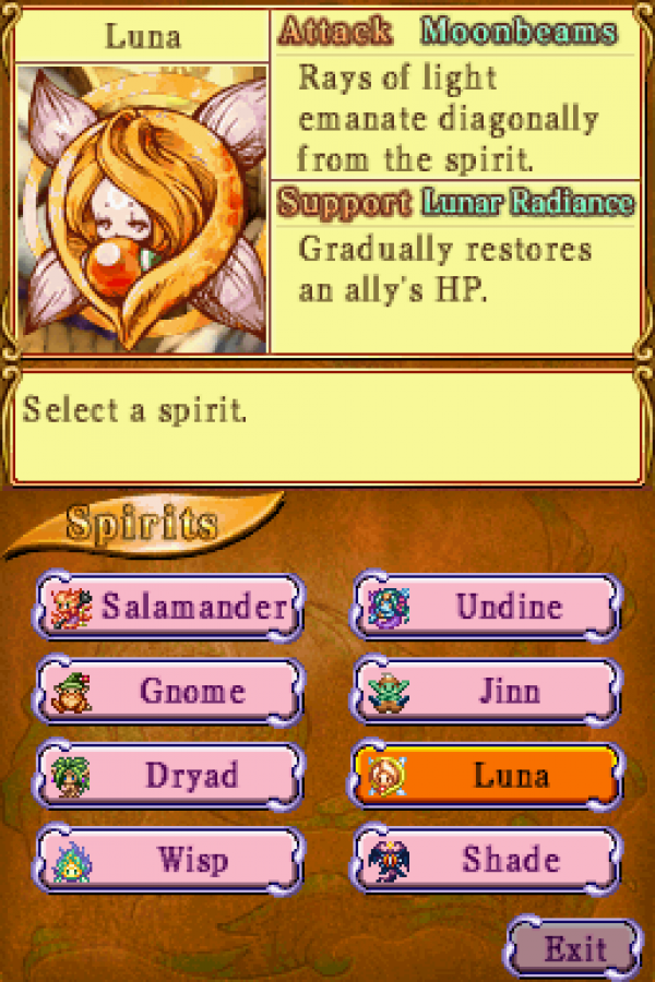 Children of Mana Nintendo DS game featuring action RPG gameplay with real time combat dungeon exploration character progression and cooperative multiplayer in the Mana series fantasy world gameplay