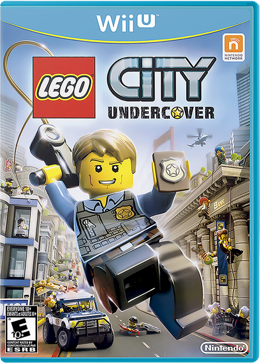 LEGO City Undercover cover art for Nintendo Wii U (WiiU) video game